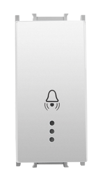 Push Button with Bell Symbol, Illuminated Mechanism+Rocker 1M