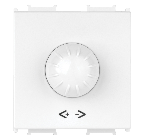 Rotary Dimmer 10-1V Mechanism+Cover Plate :2M