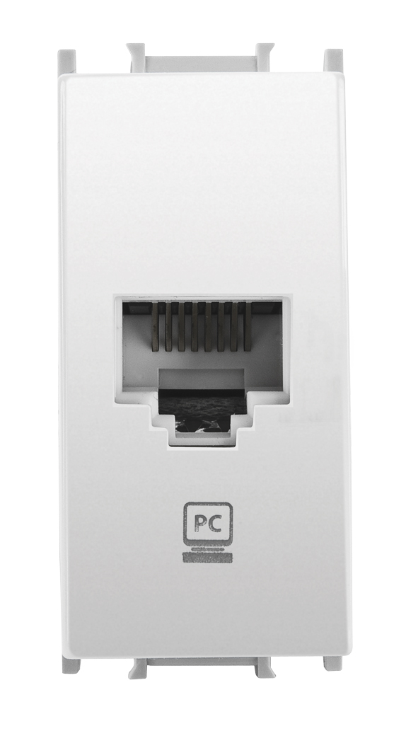 Data Socket (CAT6) Mechanism+Cover Plate1M