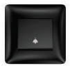 1-Gan 1Way SP Push Switch, with “Bell Symbol”