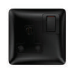 1-Gan 15A Switched RoundPin Socket
