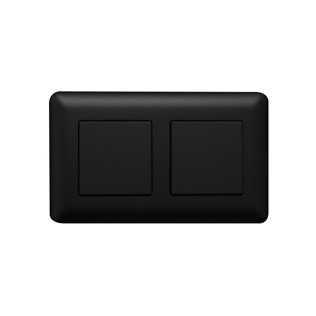 2-GANG BLANK PLATE